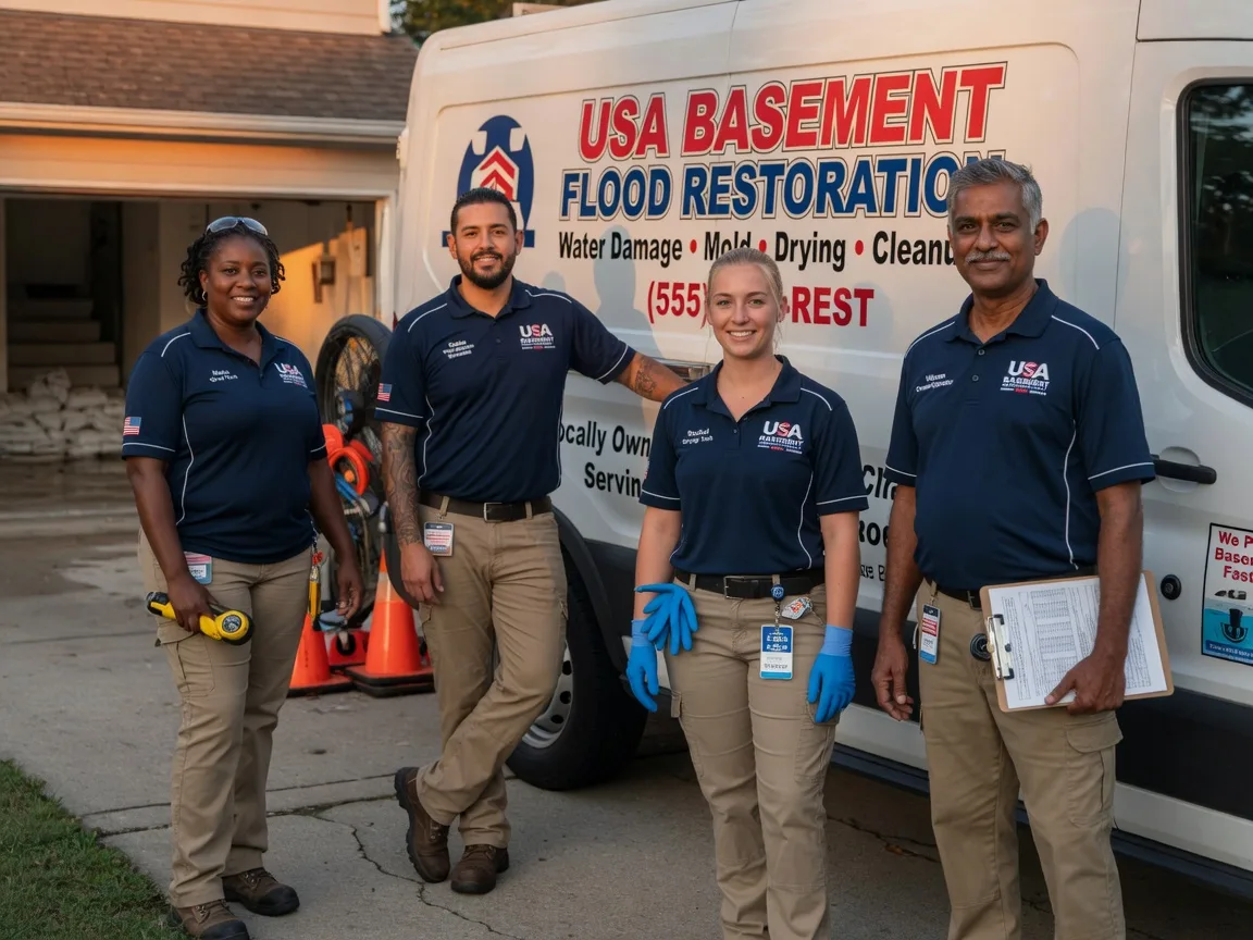 Basement Flood Cleanup company in Letts, IA